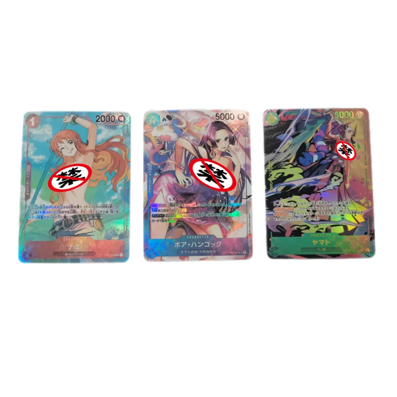 Board Game Uno - 3Pcs/set Anime One Piece OPCG Card
