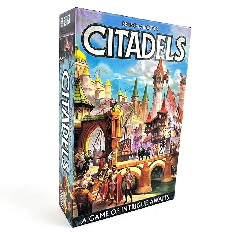 Board Game Solo - Citadels Revised Edition Clash Medieval City