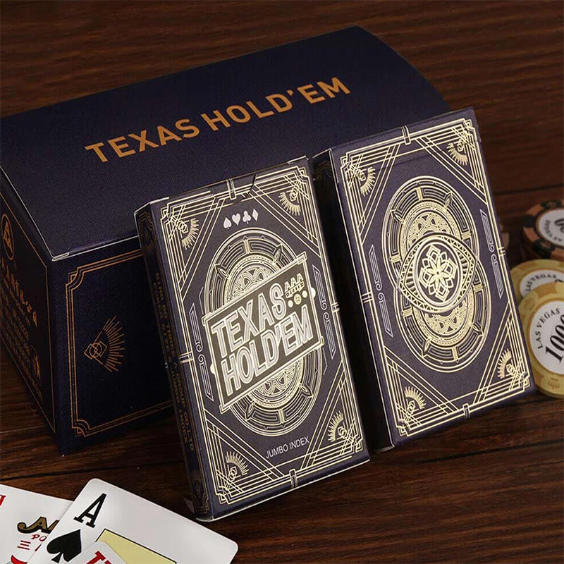 Board Game Uno - Poker Paper Deck, Texas Hold'em Poker