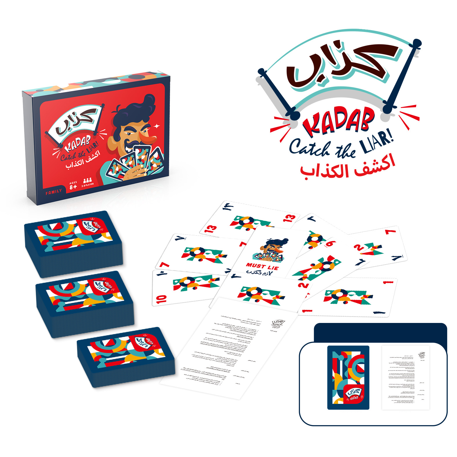 Board Game Store - Kadab Catch The Liar Board And
