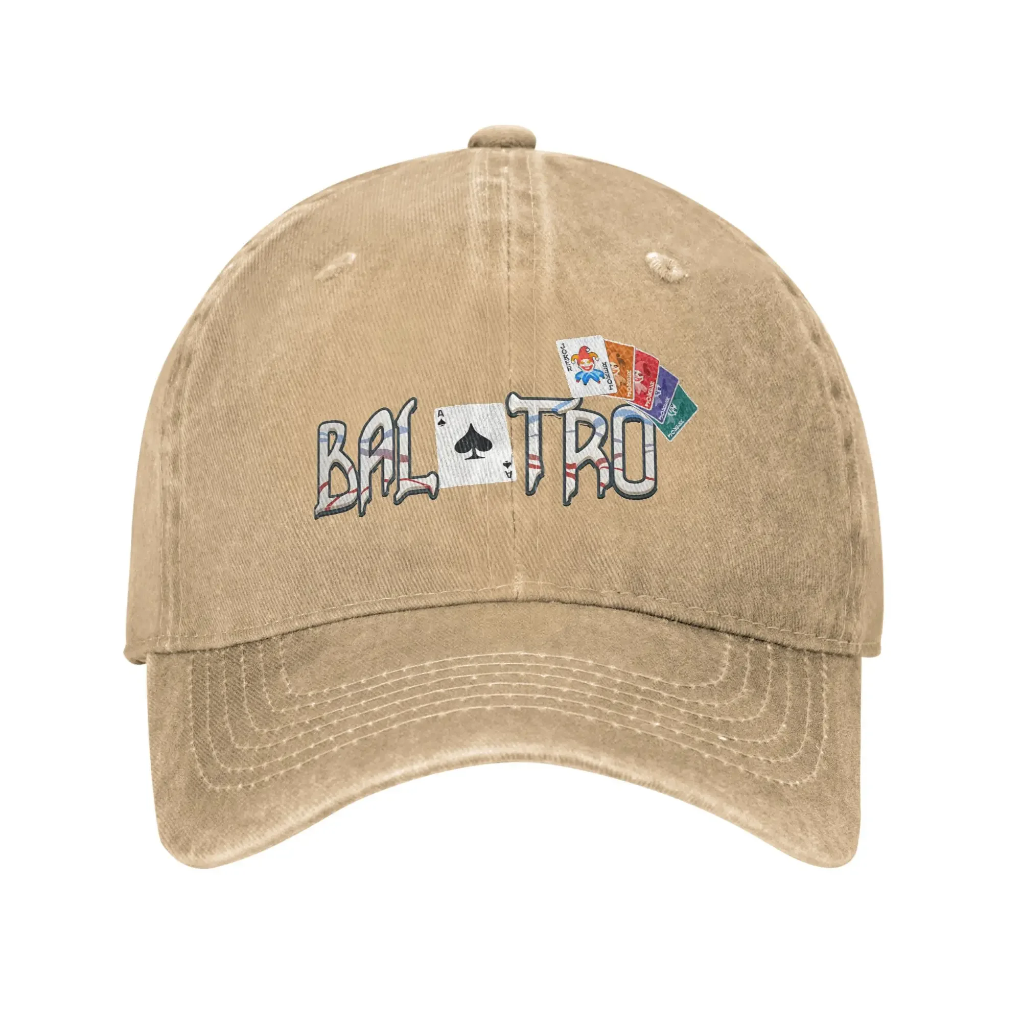 Board Game Logo - Retro Balatro Cards Logo Baseball Cap