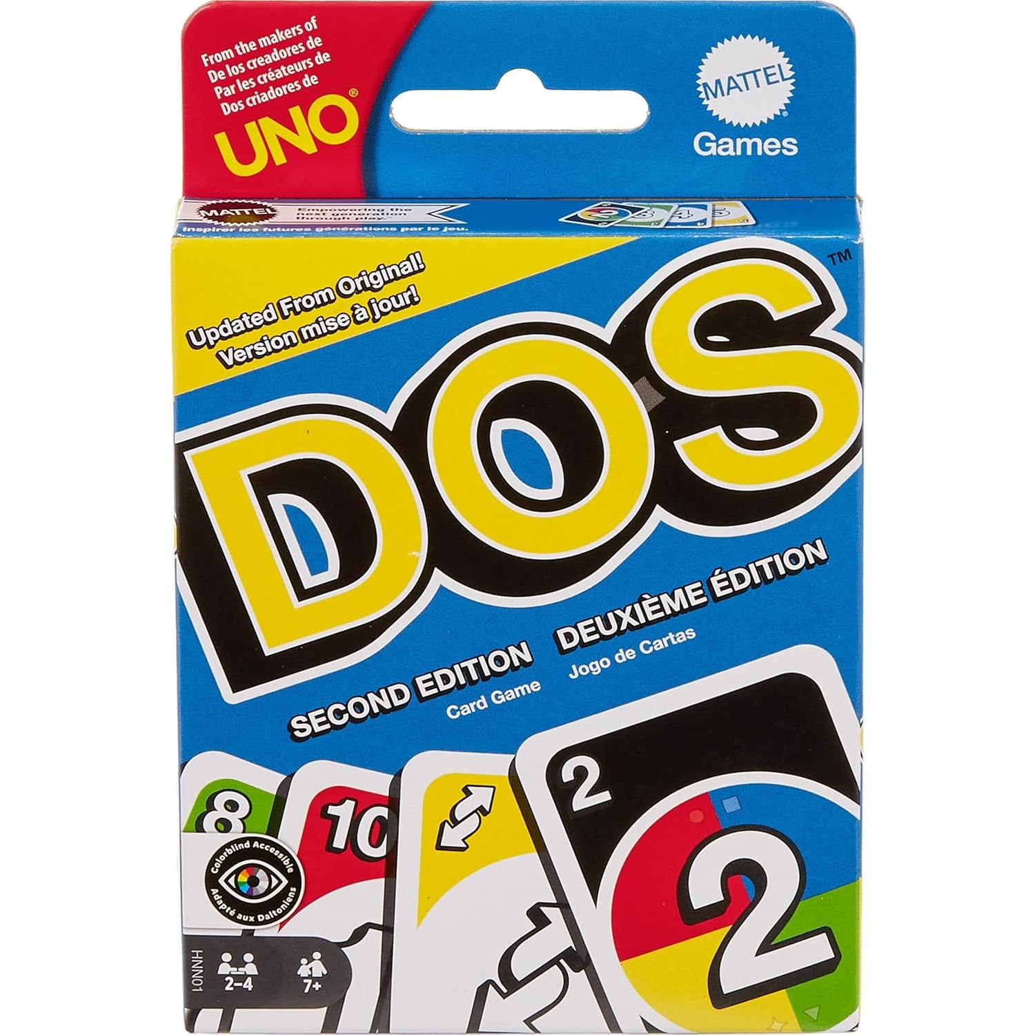 Board Game Uno - Original 2026 New Mattel UNO DOS