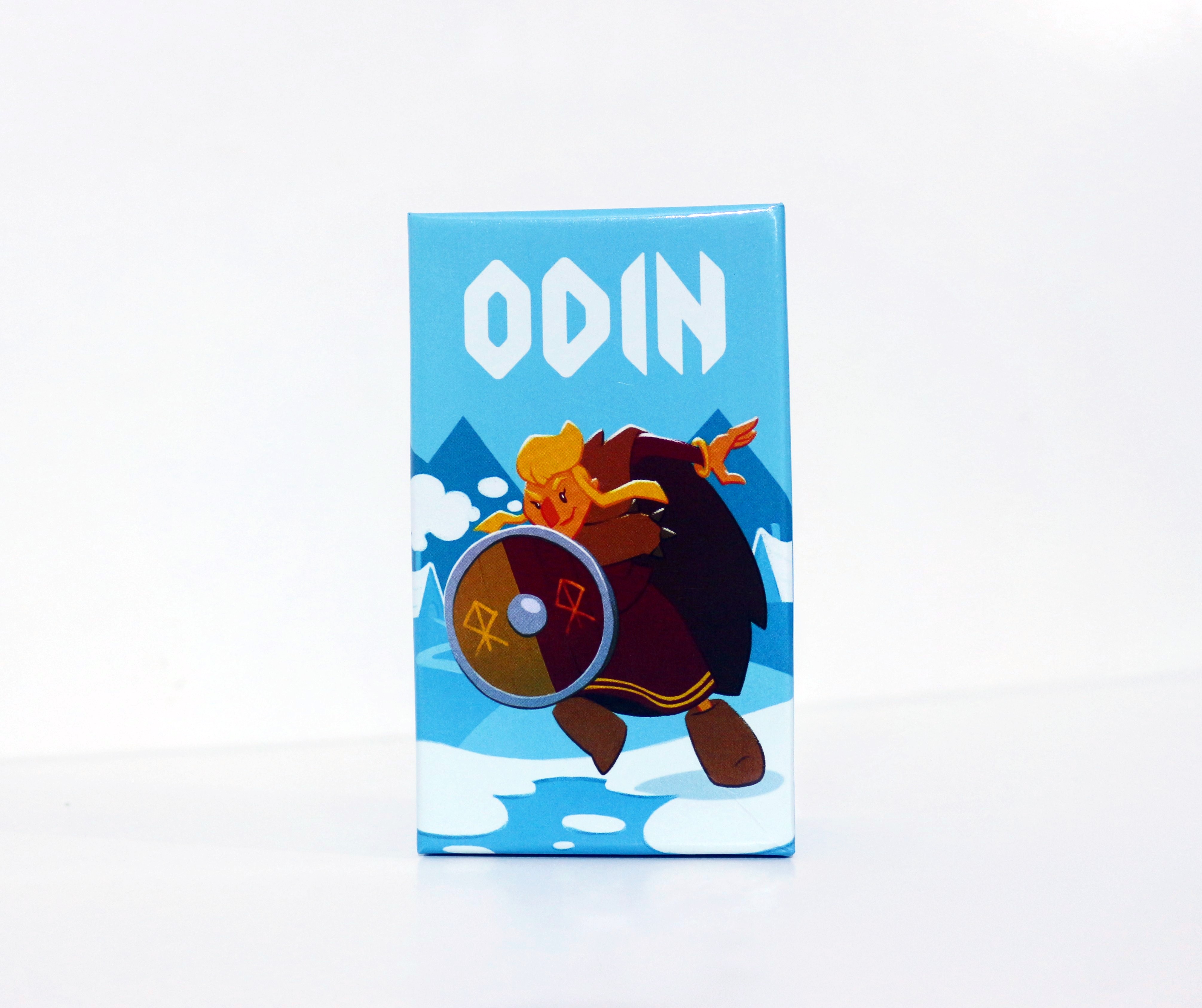 Board Game Logo - Odin | Card Game | 2-6