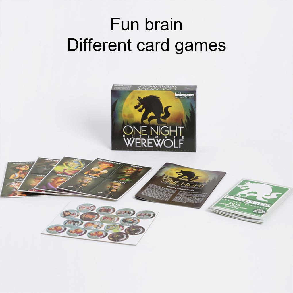 Board Game Werewolf - Board Games One Night Ultimate Werewolf