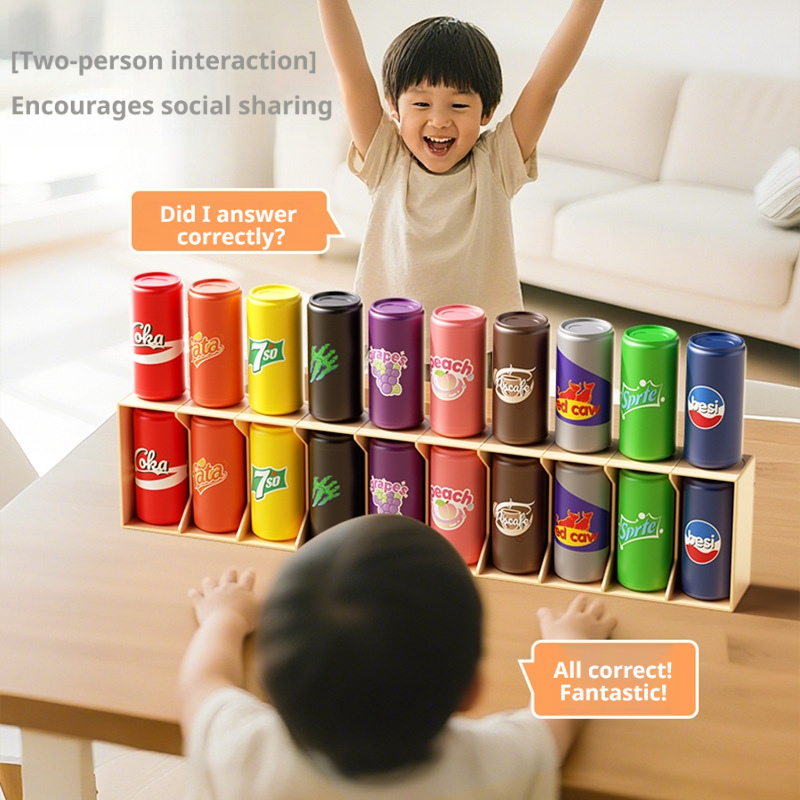 Board Game Ideas - New Bottle Guessing Beverage Match Memory