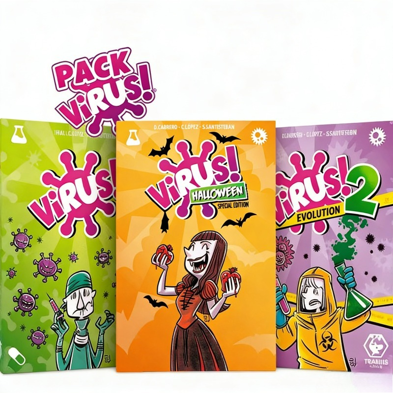 Board Game Uno - The latest Virus virus infection card