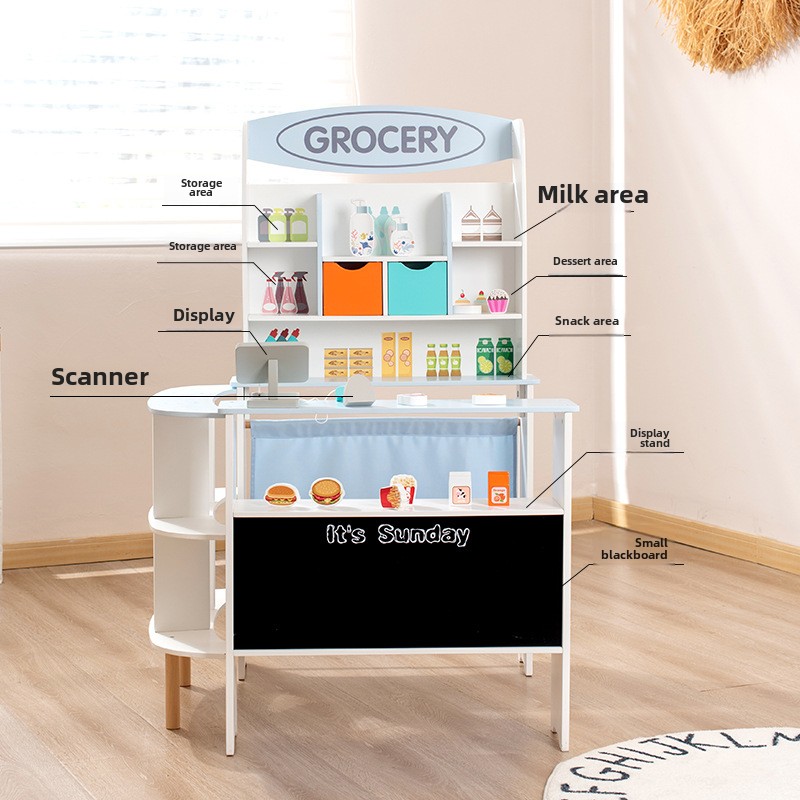 Montessori Wood Grocery Store  - Board Game Store recensione e prezzo