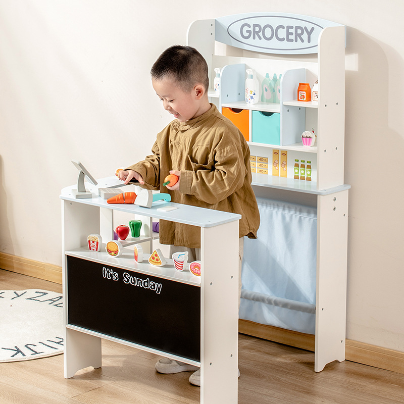 Montessori Wood Grocery Store  - Board Game Store recensione e prezzo