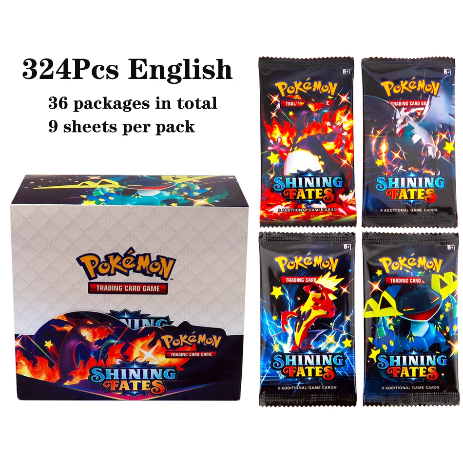 324Pcs/box Pokemon TCG: Shinin - Board Game Ideas recensione e prezzo