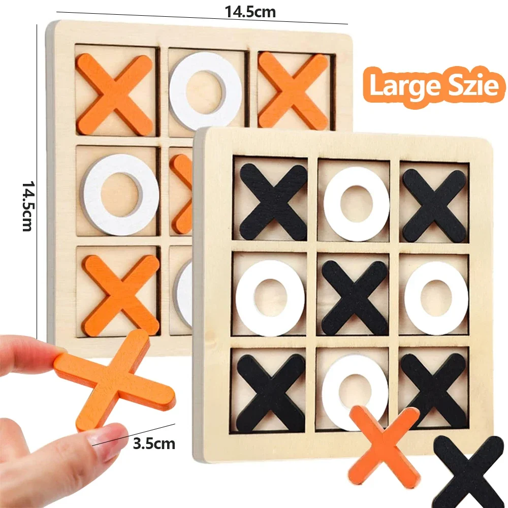 Wooden XO Tic Tac Toe Game Min - Board Game Ideas recensione e prezzo