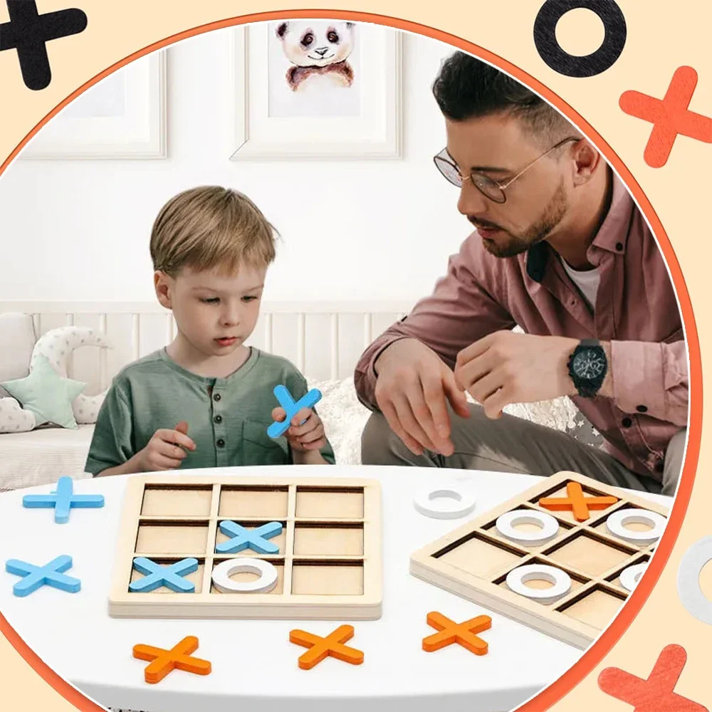 Wooden XO Tic Tac Toe Game Min - Board Game Ideas recensione e prezzo