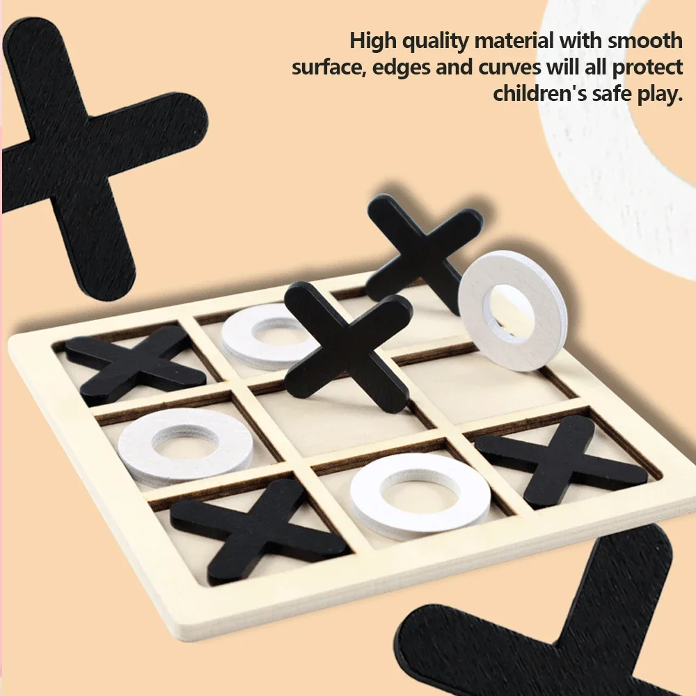 Wooden XO Tic Tac Toe Game Min - Board Game Ideas recensione e prezzo