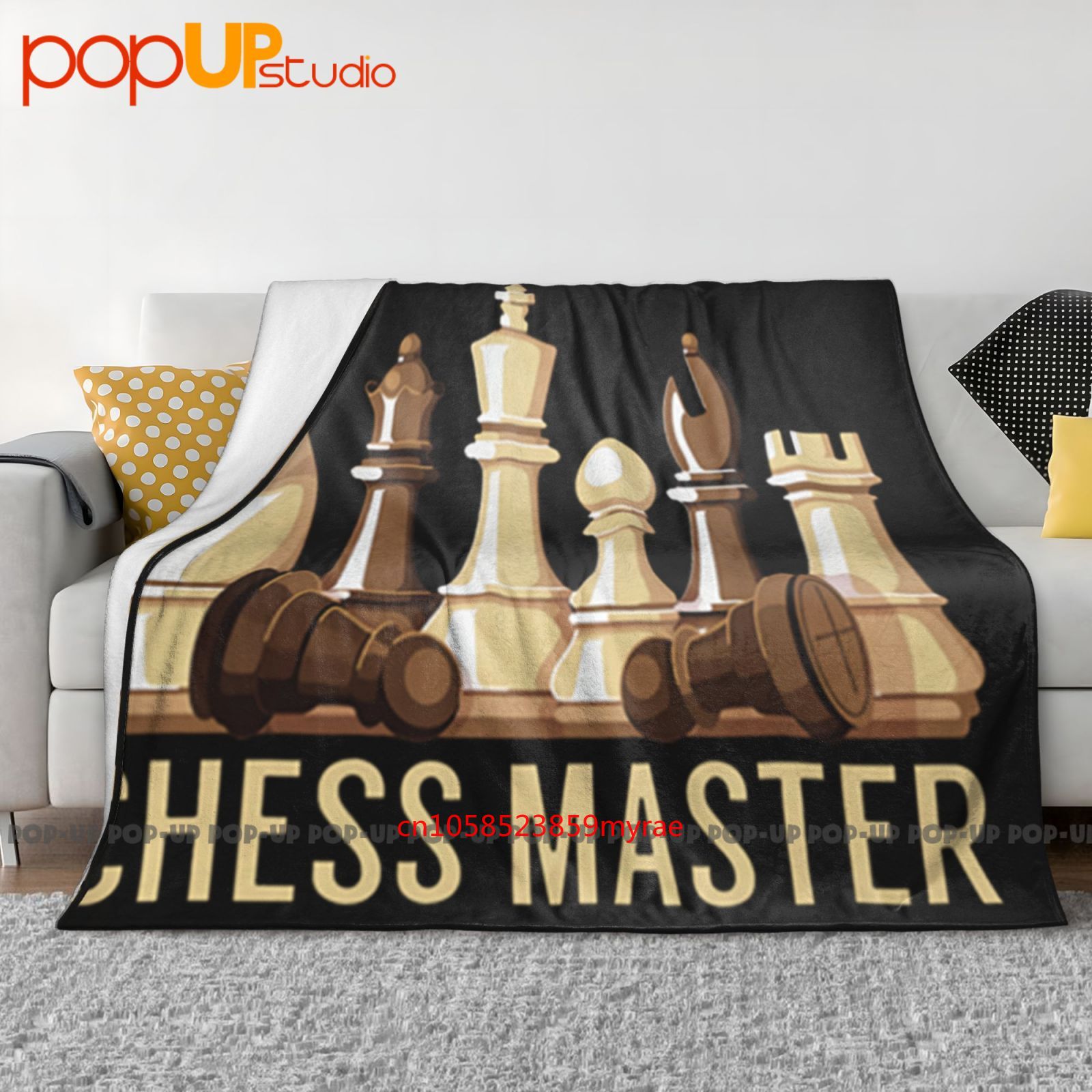 Chess Master Funny Board Game  - Board Game Quilt recensione e prezzo