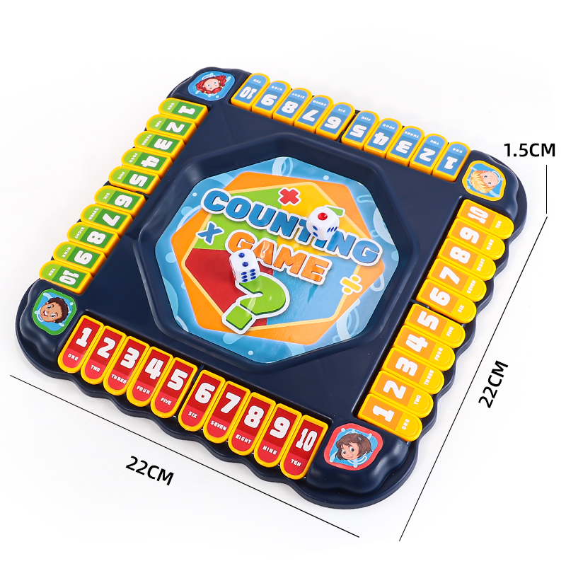 Blue Number Flip Tabletop Game - Board Game Logo recensione e prezzo