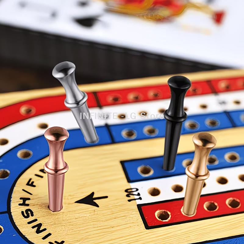 6pcs Metal Cribbage Pegs Muti- - Board Game Store recensione e prezzo