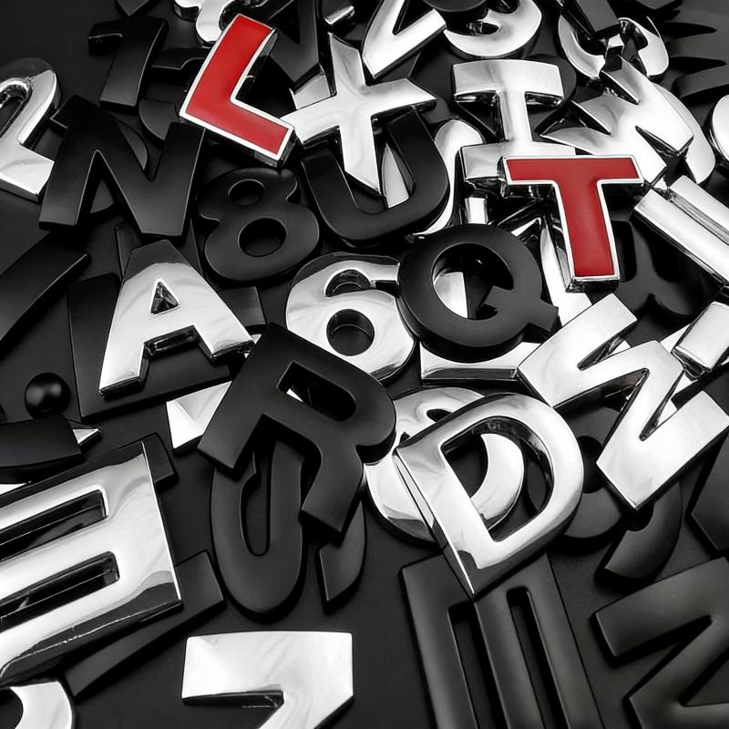 25mm 45mm DIY 26 Letters 10 Nu - Board Game Logo recensione e prezzo