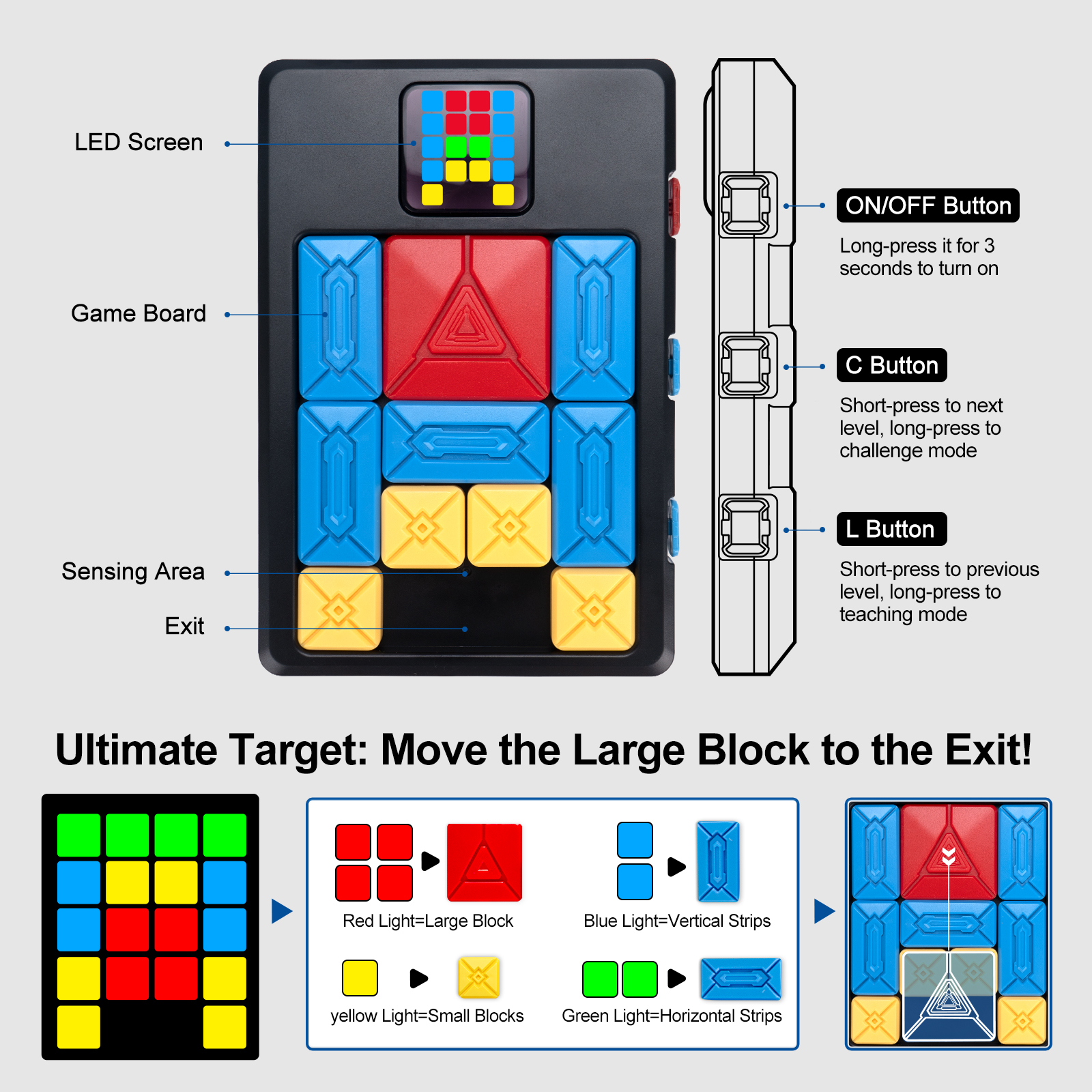 AI Huarong Road Magnetic Sucti - Board Game Ranking recensione e prezzo