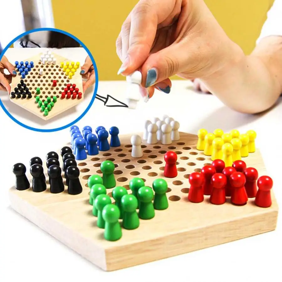 Wooden Educational Board Kids  - Board Game Halma recensione e prezzo