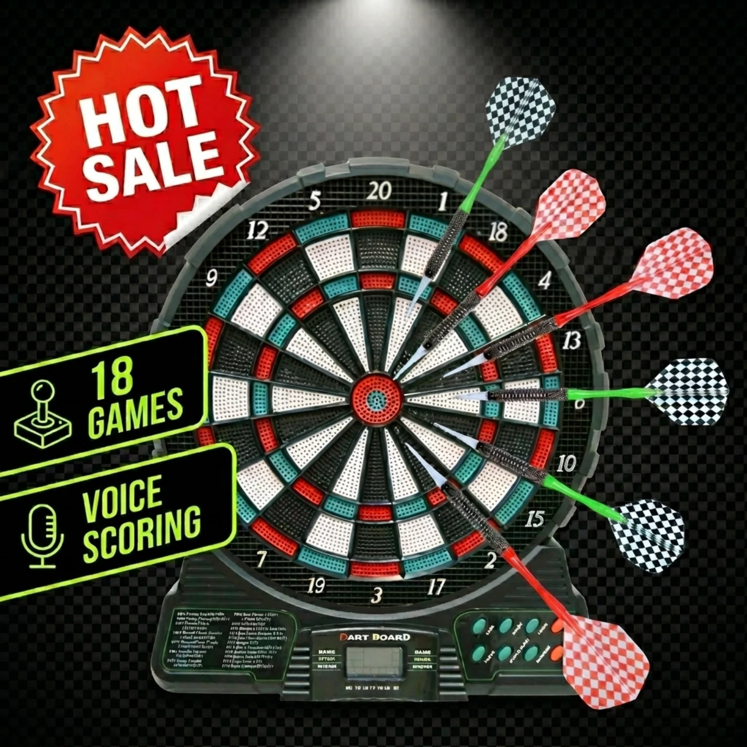 DartVibe Electronic Dart Board - Board Game Ranking recensione e prezzo