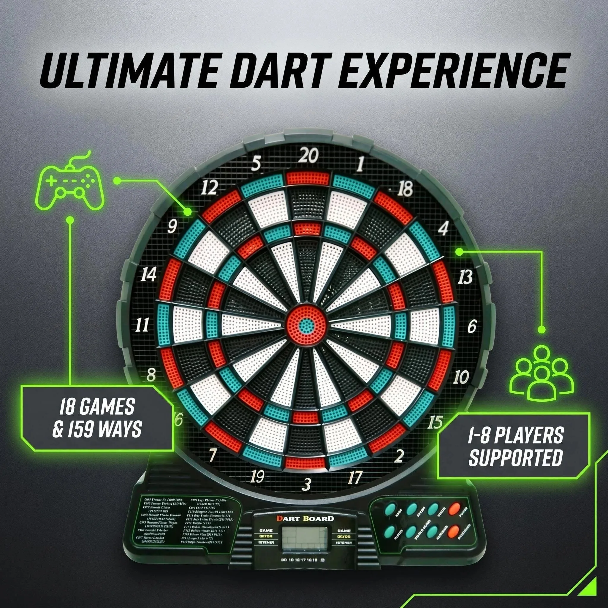 DartVibe Electronic Dart Board - Board Game Ranking recensione e prezzo