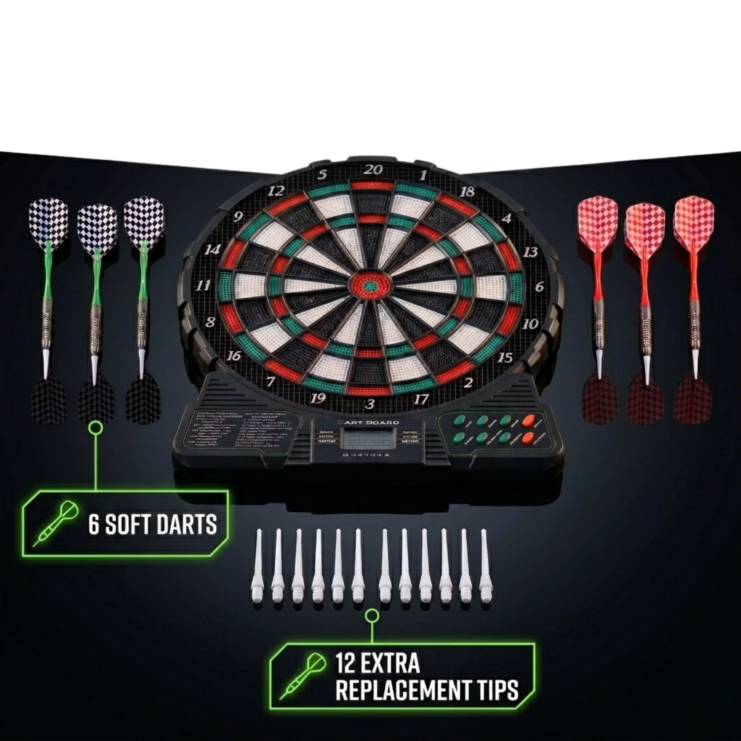 DartVibe Electronic Dart Board - Board Game Ranking recensione e prezzo