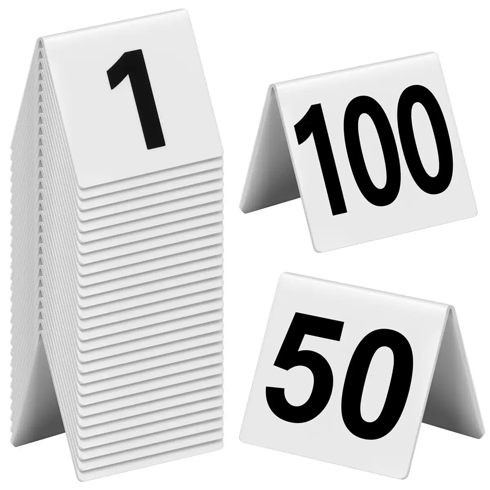 10Pcs V Shaped Acrylic Table N - Board Game Cafe recensione e prezzo