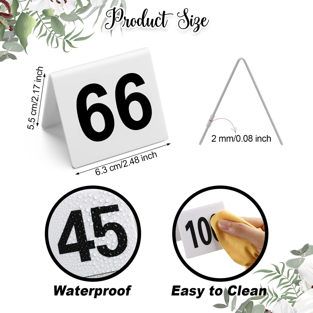 10Pcs V Shaped Acrylic Table N - Board Game Cafe recensione e prezzo