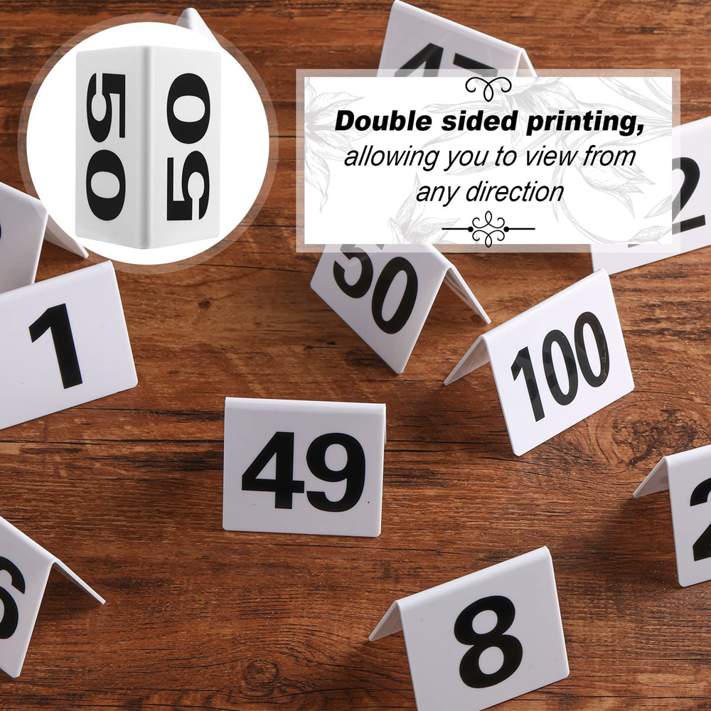 10Pcs V Shaped Acrylic Table N - Board Game Cafe recensione e prezzo