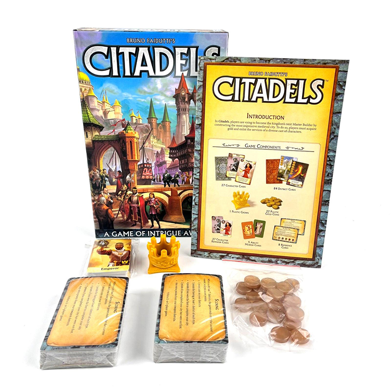 Citadels  Revised Edition Clas - Board Game Solo recensione e prezzo