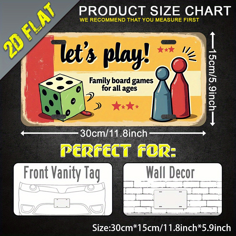 2D Flat, 1pc Aluminum Metal Si - Board Game Cafe recensione e prezzo