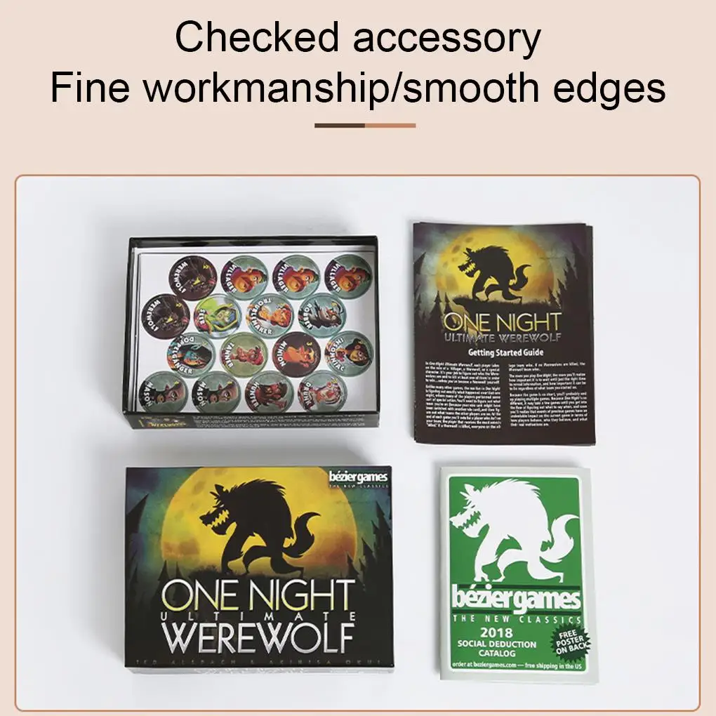 Board Games One Night Ultimate - Board Game Werewolf recensione e prezzo