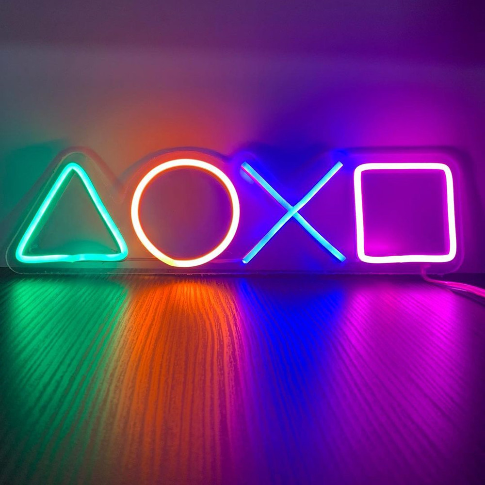 LED Neon Sign Lights Creative  - Board Game Store recensione e prezzo