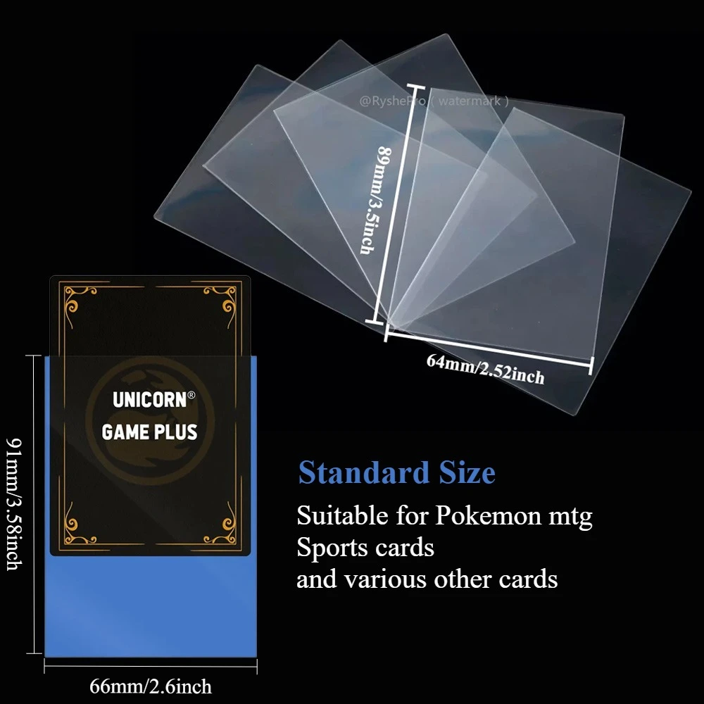 200PCS Card Sleeves Trading Ca - Board Game Ideas recensione e prezzo