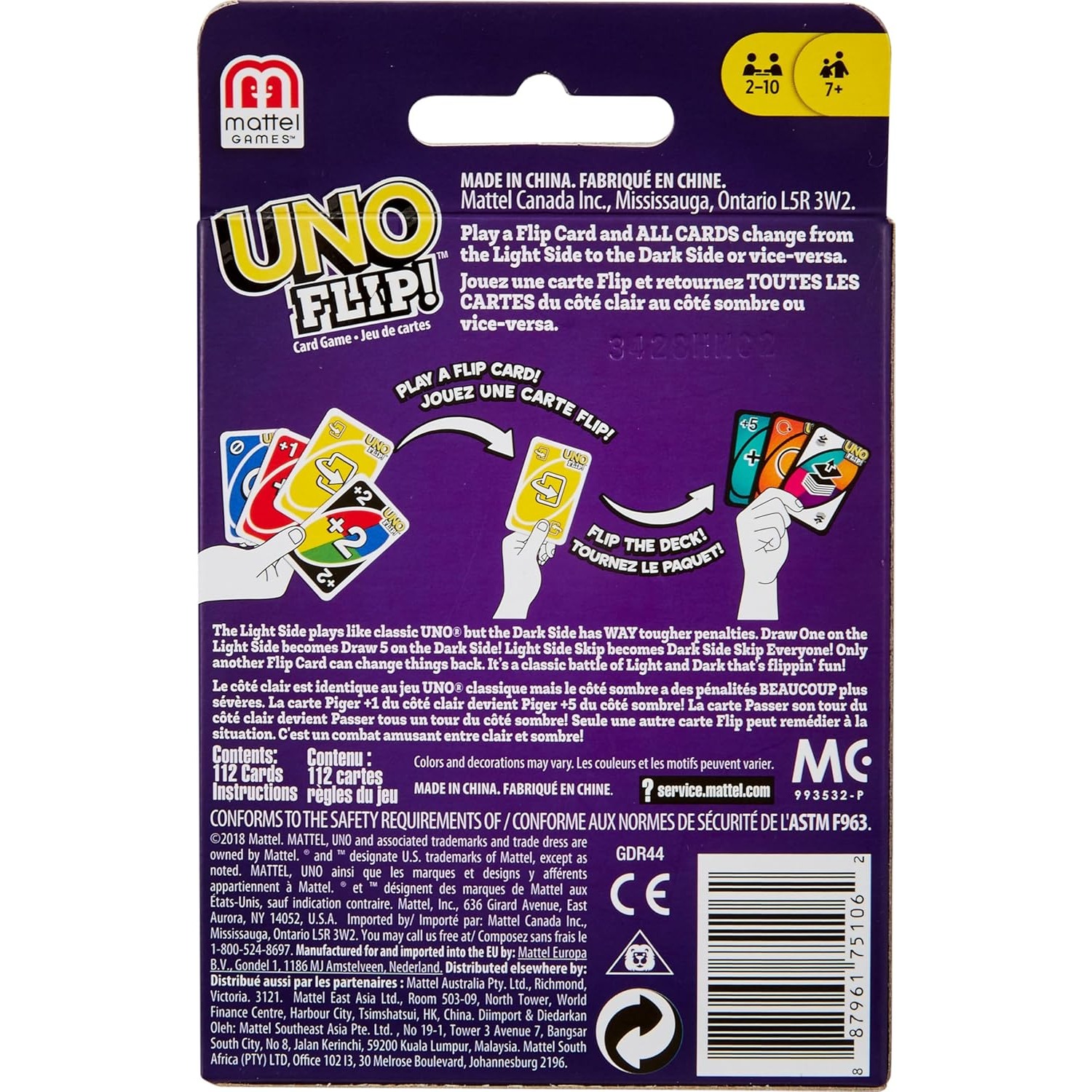 100% Original Mattel UNO Flip  - Board Game Uno recensione e prezzo