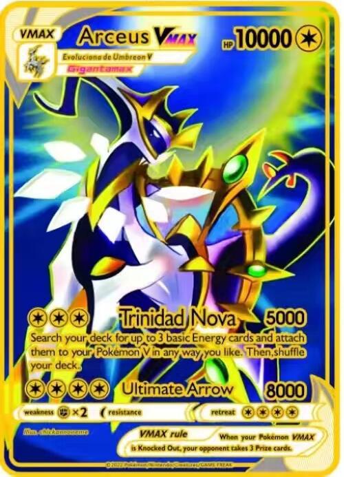 Pokemon Metal Card 10000 Point - Board Game Anime recensione e prezzo