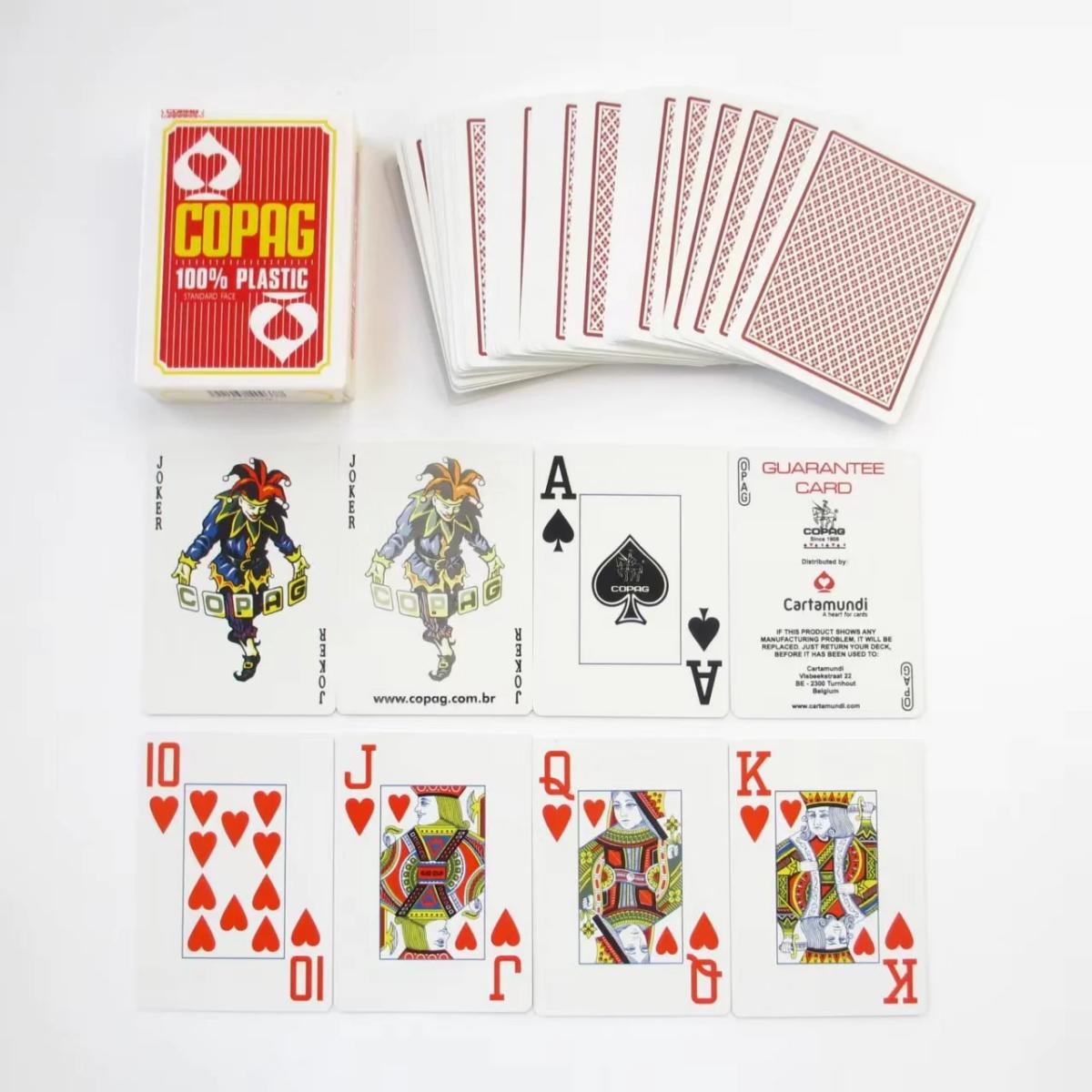 Copag Jumbo Face Plastic Marke - Board Game Ranking recensione e prezzo