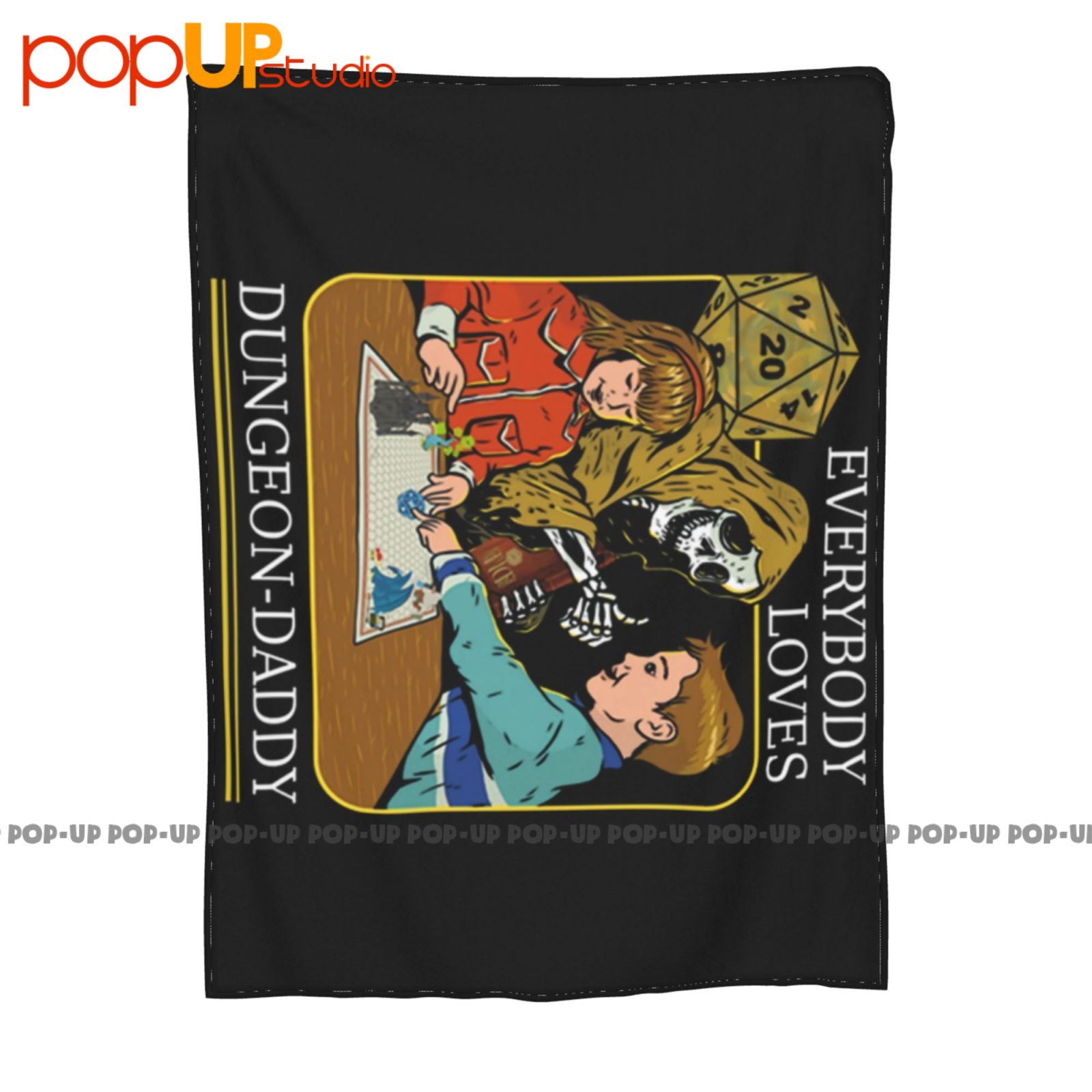 Rpg D20 Dice Dungeon Daddy Fan - Board Game Quilt recensione e prezzo