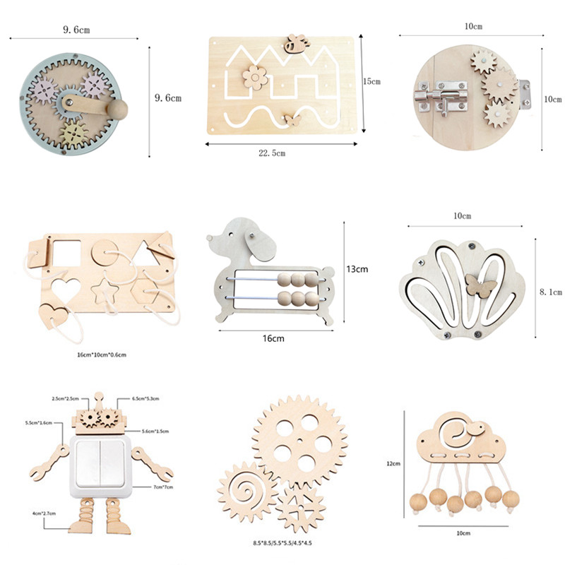 Kids Busy Board DIY Accessorie - Board Game Ideas recensione e prezzo