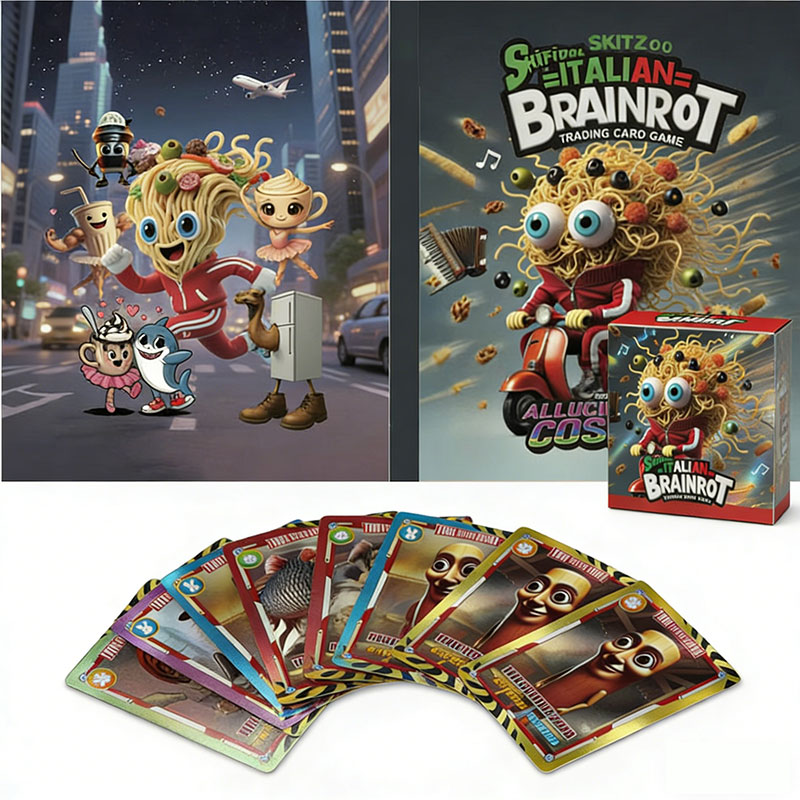 Italian Brainrot Trading Card  - Board Game Ideas recensione e prezzo