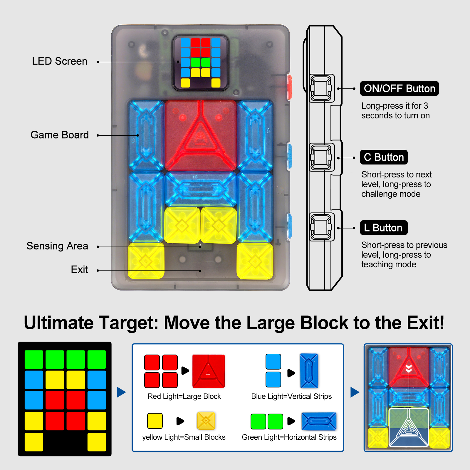 AI Huarong Road Magnetic Sucti - Board Game Ranking recensione e prezzo