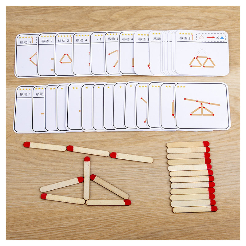 Montessori Matches Puzzles Gam - Board Game Ideas recensione e prezzo