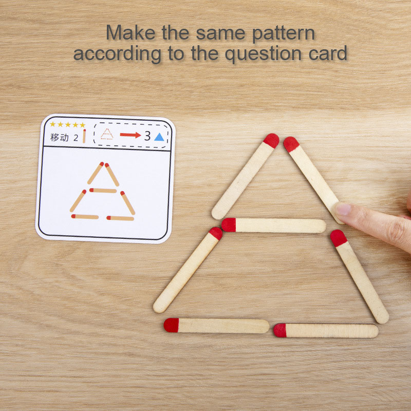 Montessori Matches Puzzles Gam - Board Game Ideas recensione e prezzo
