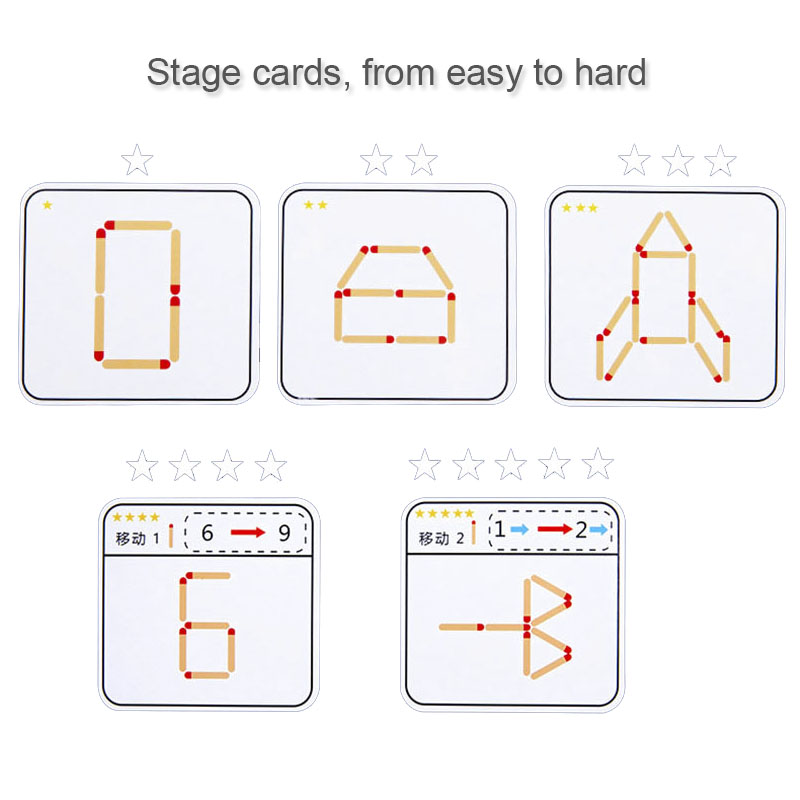 Montessori Matches Puzzles Gam - Board Game Ideas recensione e prezzo
