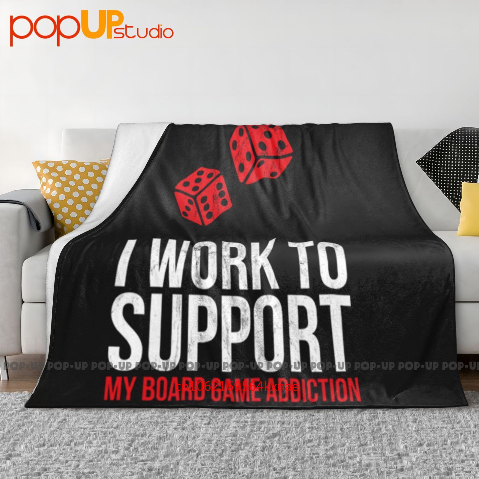 I Only Work To Support My Boar - Board Game Quilt recensione e prezzo