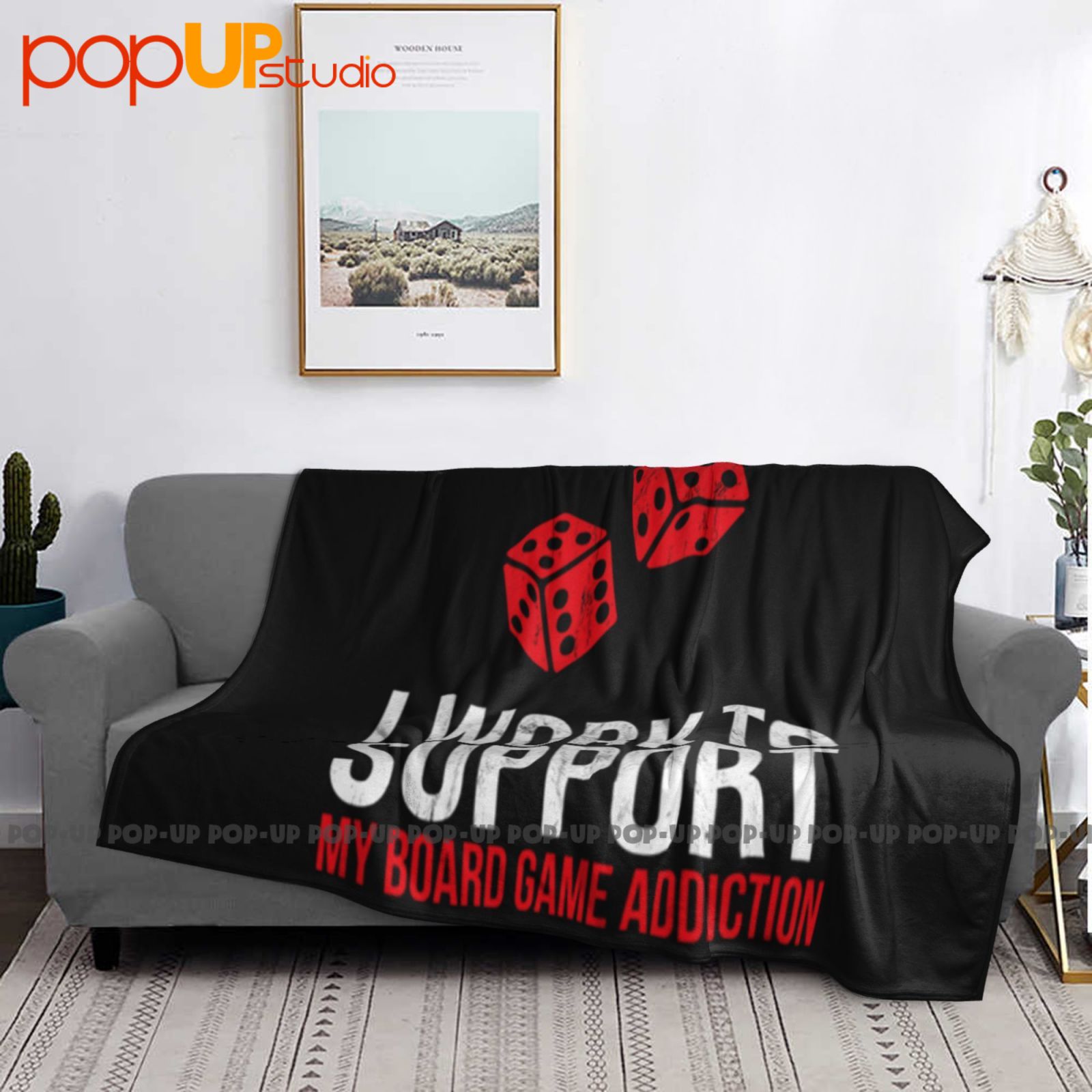 I Only Work To Support My Boar - Board Game Quilt recensione e prezzo
