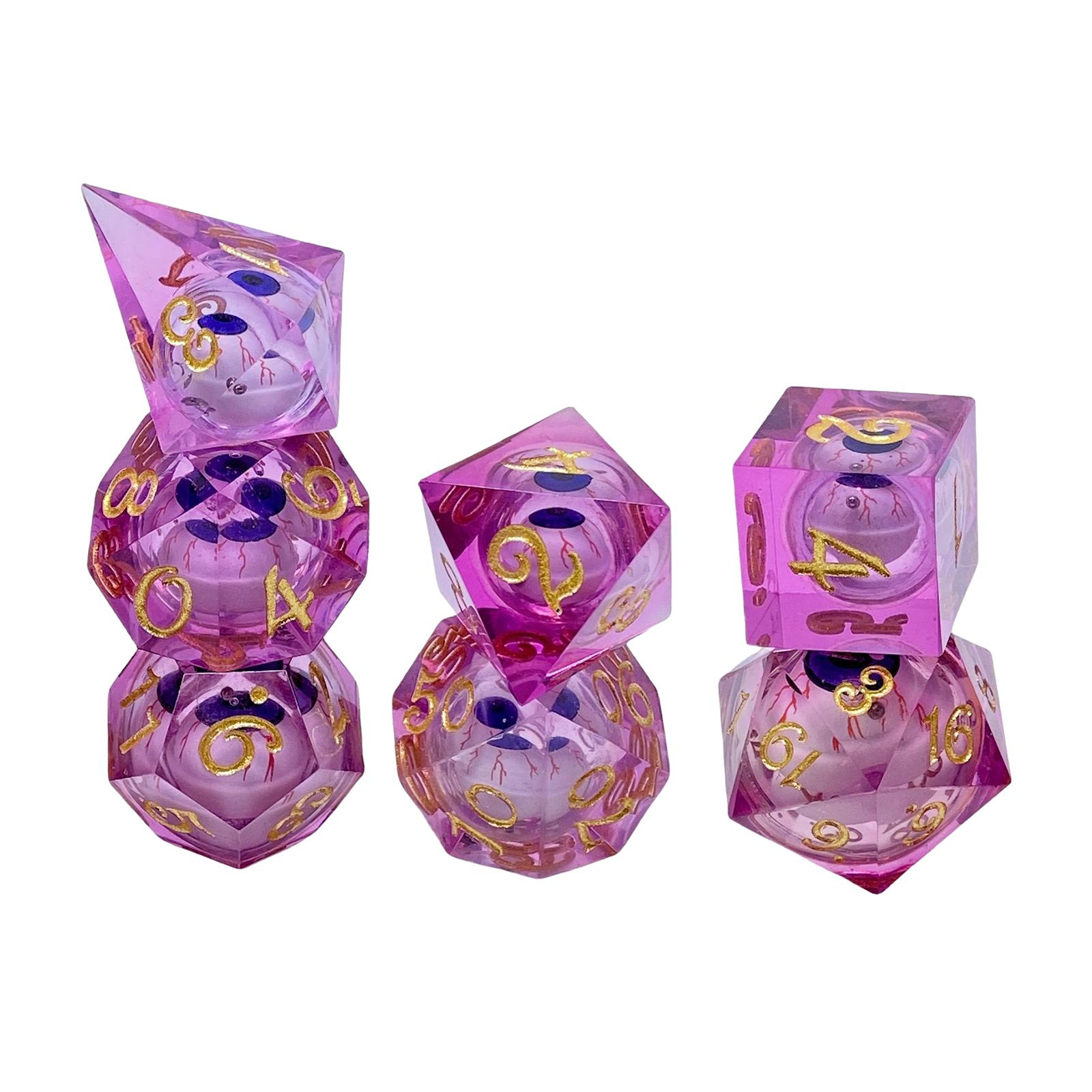 7x Polyhedral Dices Role Playi - Board Game Cafe recensione e prezzo
