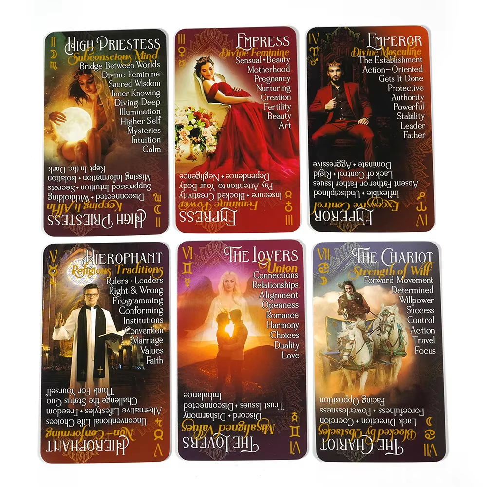 iN2IT Tarot Deck with Keywords - Board Game Ranking recensione e prezzo