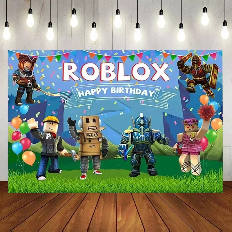 Roblox Boys Background Birthda - Board Game Roblox recensione e prezzo