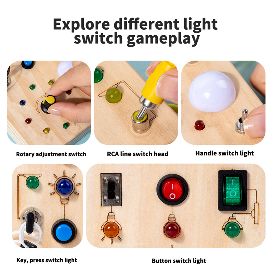 Montessori Busy Board Sensory  - Board Game Ideas recensione e prezzo