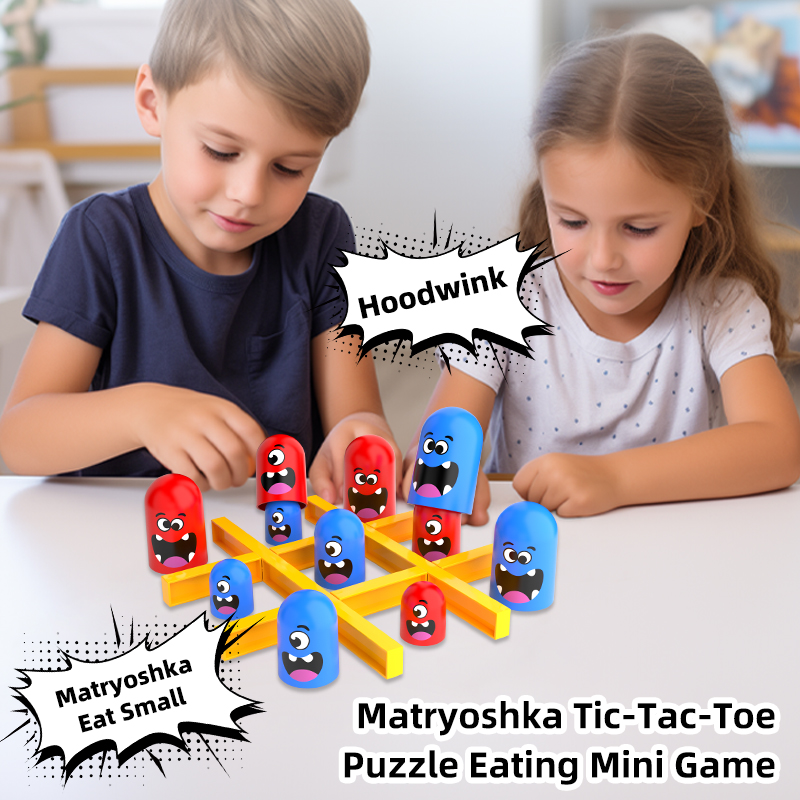 Tic-Tac-Toe Eat-and-Be-Sized S - Board Game Ideas recensione e prezzo